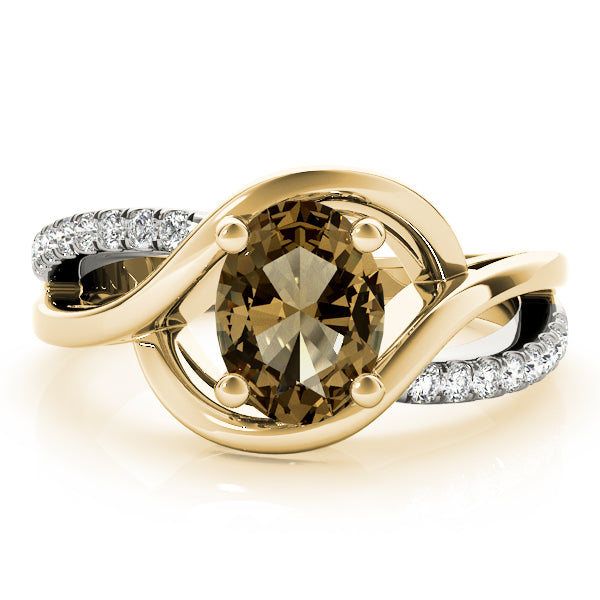 Oval 8x6 Diamond Ring · 0.12 ct tw