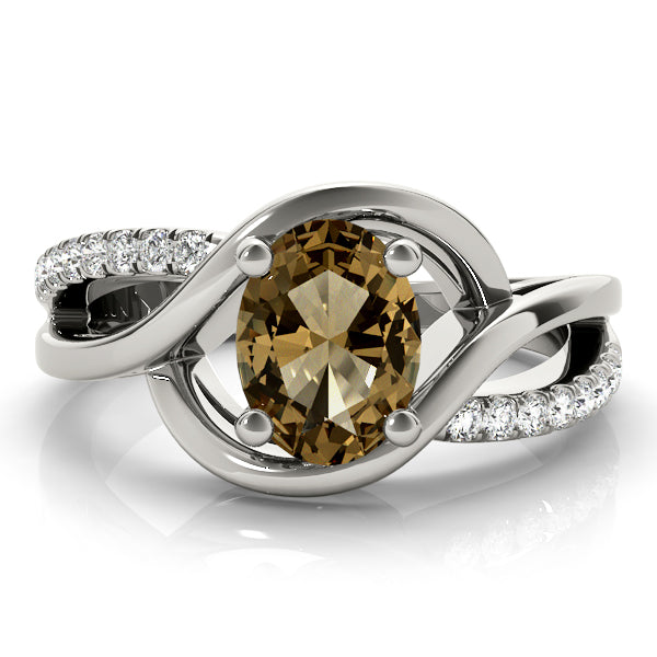Oval 8x6 Diamond Ring · 0.12 ct tw