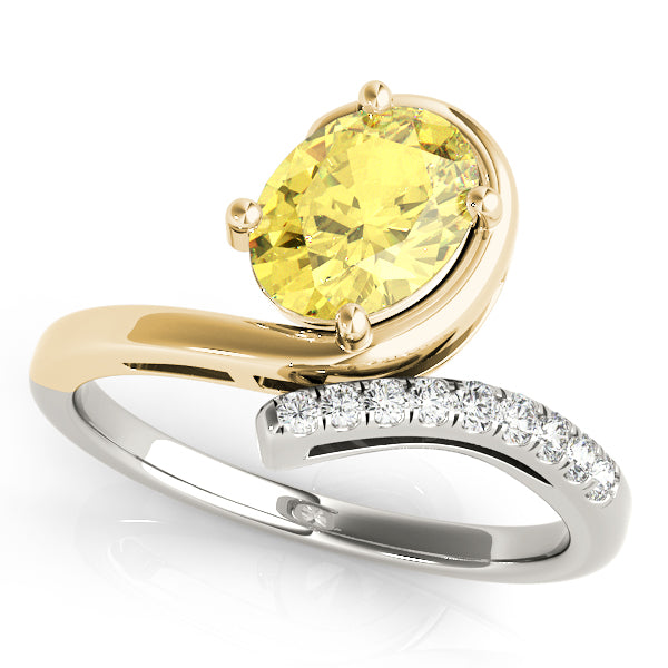 Oval 8x6 Diamond Ring · 0.11 ct tw