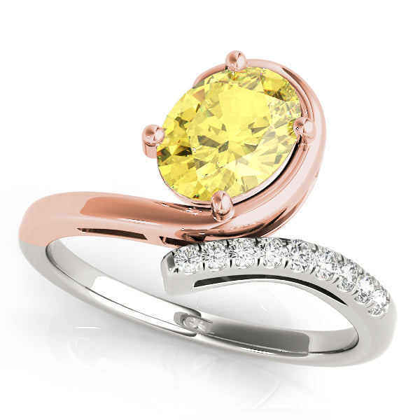 Oval 8x6 Diamond Ring · 0.11 ct tw