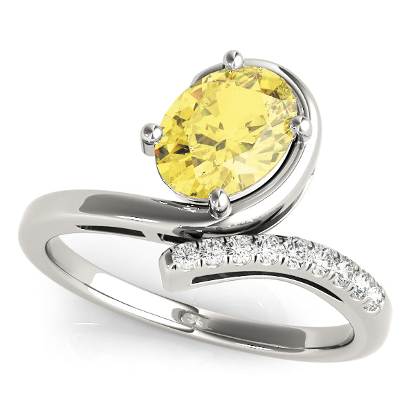 Oval 8x6 Diamond Ring · 0.11 ct tw