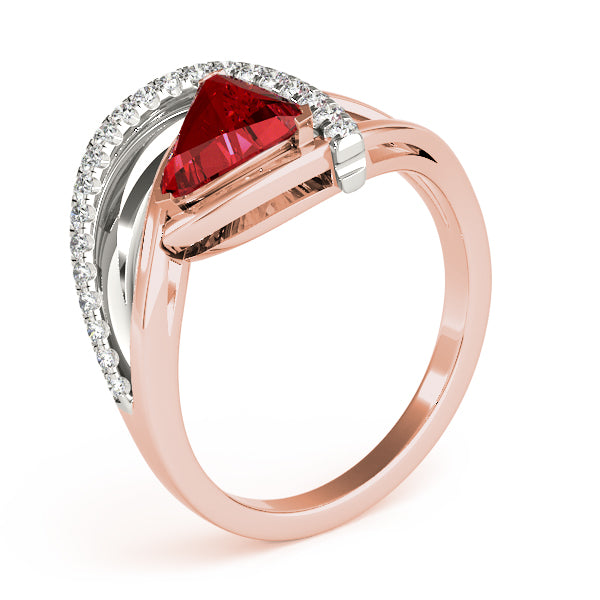 Trillion 7x7 Diamond Ring · 0.21 ct tw
