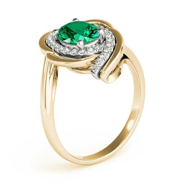 Oval 8x6 Diamond Ring · 0.16 ct tw