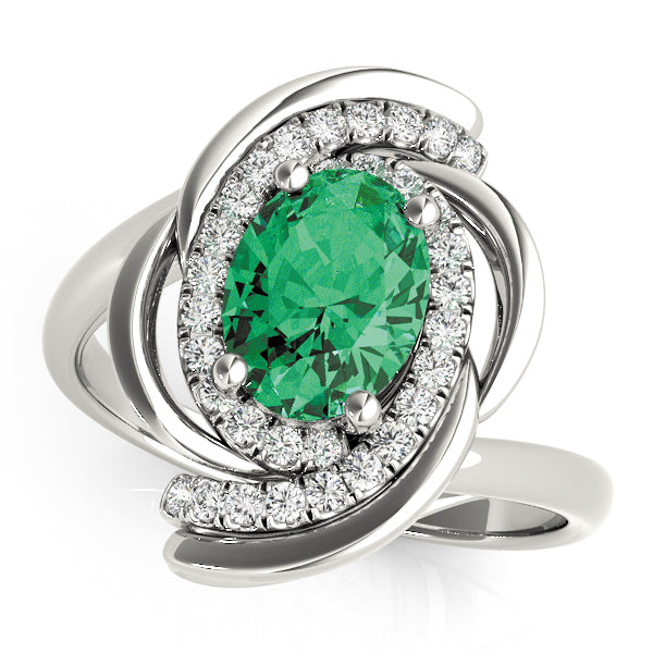 Oval 8x6 Diamond Ring · 0.16 ct tw