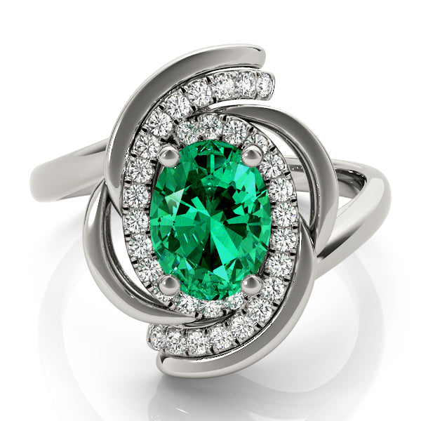 Oval 8x6 Diamond Ring · 0.16 ct tw