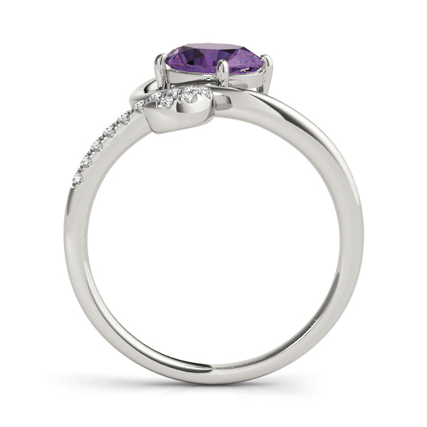 Oval 8x6 Diamond Ring · 0.09 ct tw