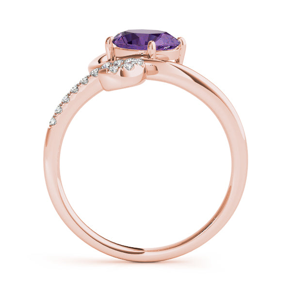 Oval 8x6 Diamond Ring · 0.09 ct tw