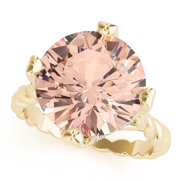 Round 12mm Diamond Fashion Ring · 0.15 ct tw