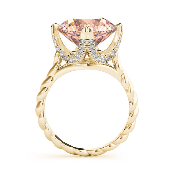 Round 12mm Diamond Fashion Ring · 0.15 ct tw