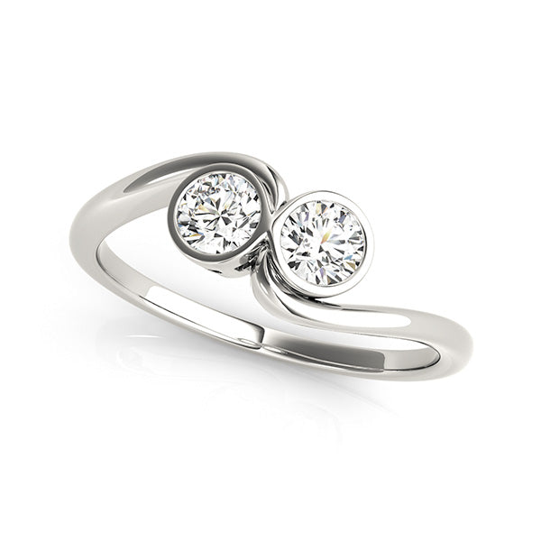 Round Two Stone Diamond Ring · 1.00 ct tw