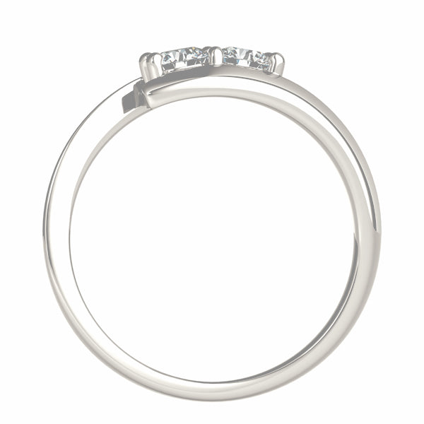 Round Two Stone Diamond Ring · 1.00 ct tw