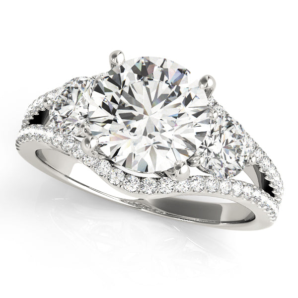 Round Diamond Engagement Ring · 2.72 ct tw