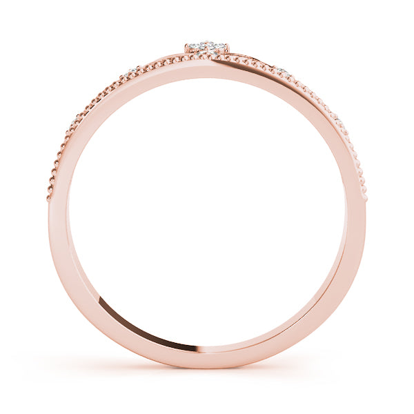 Round Tiara Diamond Ring · 0.07 ct tw