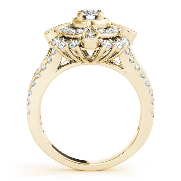 Round Diamond Engagement Ring · 0.75 ct tw