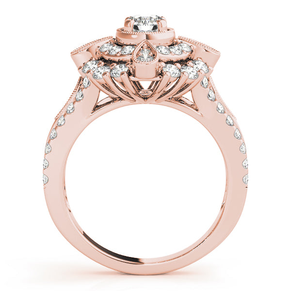 Round Diamond Engagement Ring · 0.75 ct tw