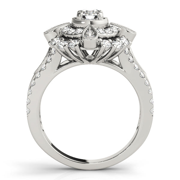 Round Diamond Engagement Ring · 0.75 ct tw
