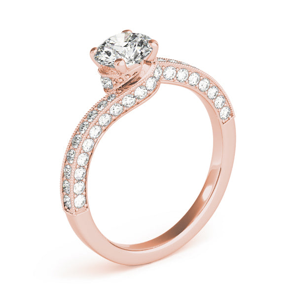 Round Diamond Engagement Ring · 1.05 ct tw