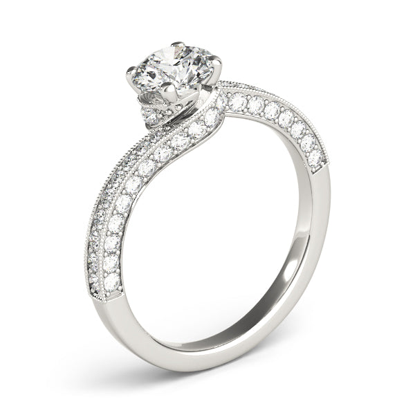 Round Diamond Engagement Ring · 1.05 ct tw