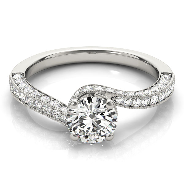 Round Diamond Engagement Ring · 1.05 ct tw