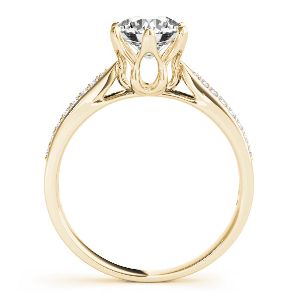 Round Diamond Engagement Ring · 0.87 ct tw