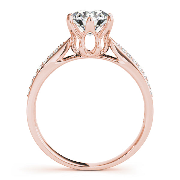 Round Diamond Engagement Ring · 0.87 ct tw