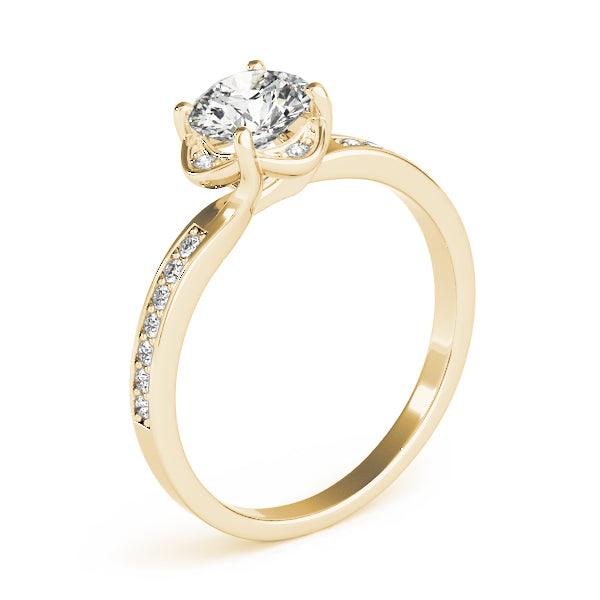 Round Diamond Engagement Ring · 0.57 ct tw