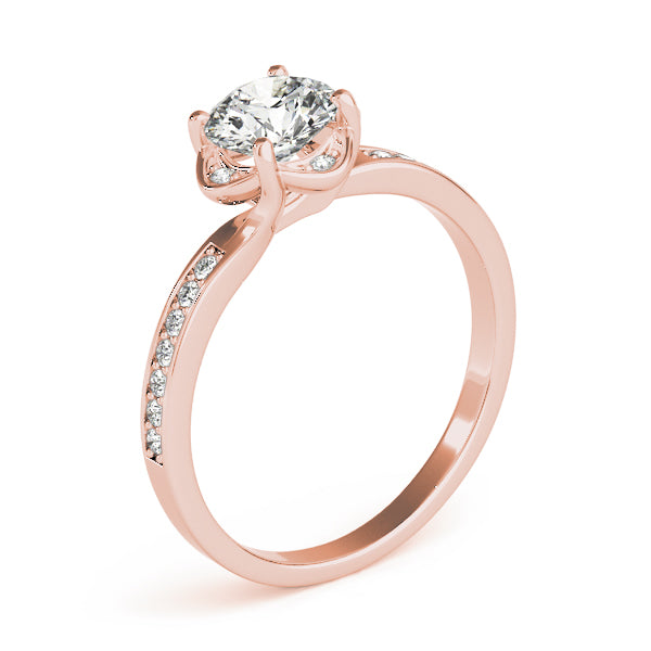Round Diamond Engagement Ring · 0.57 ct tw