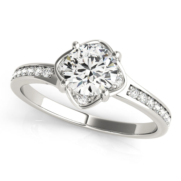Round Diamond Engagement Ring · 0.57 ct tw