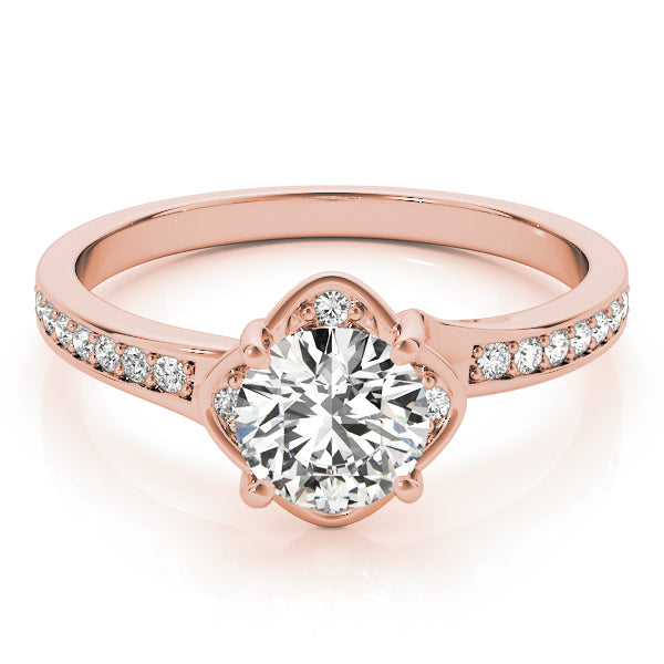 Round Diamond Engagement Ring · 0.57 ct tw