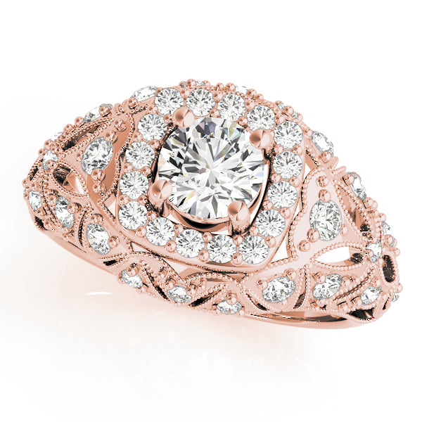 Round Diamond Engagement Ring · 0.94 ct tw