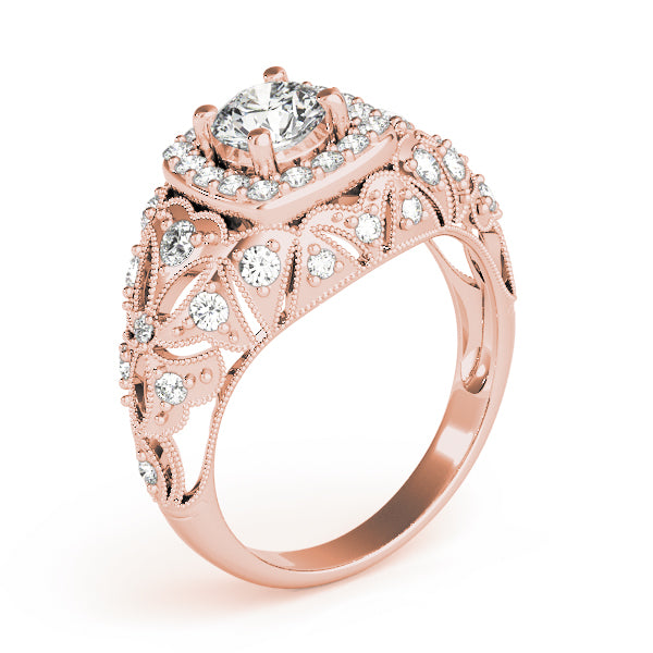 Round Diamond Engagement Ring · 0.94 ct tw