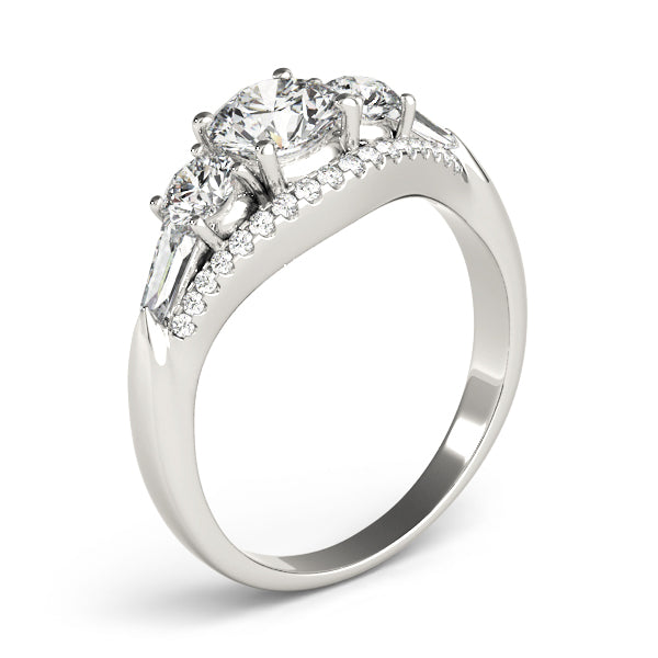 Round Diamond Engagement Ring · 1.38 ct tw