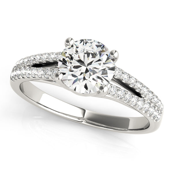 Round Diamond Engagement Ring · 1.11 ct tw