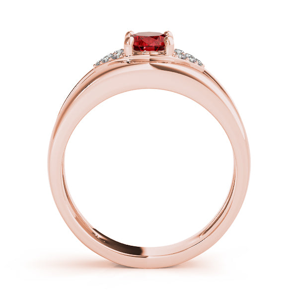 Oval 7x5 Diamond Ring · 0.05 ct tw