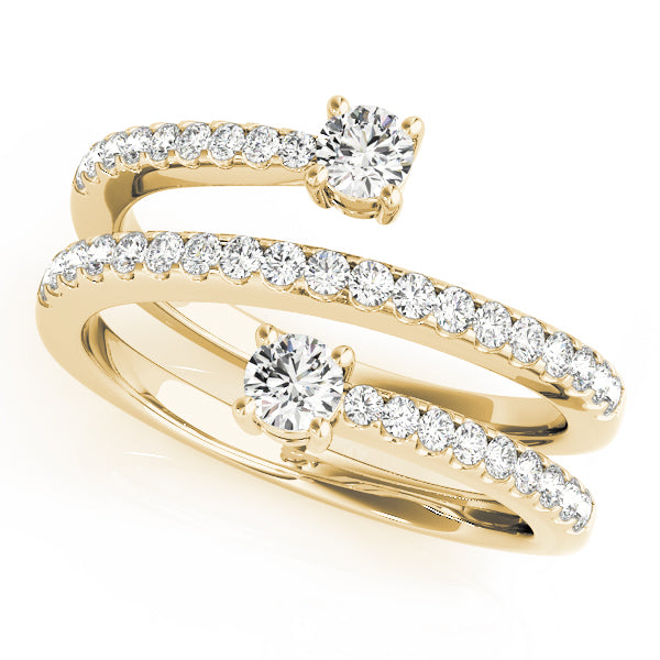 Round Gemstone Fashion Ring · 0.50 ct tw
