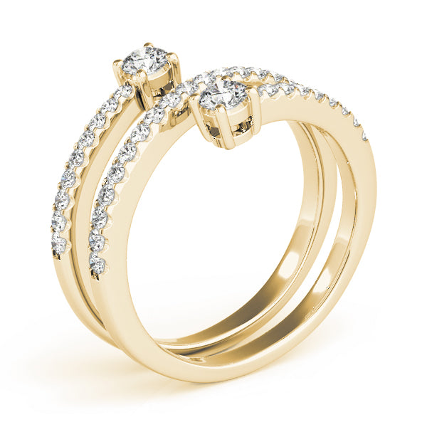 Round Gemstone Fashion Ring · 0.50 ct tw
