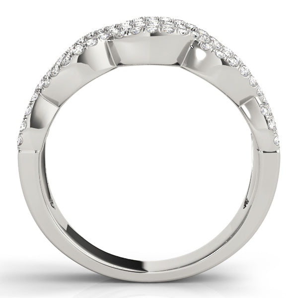 Two Row Infinity Diamond Band · 0.63 ct tw