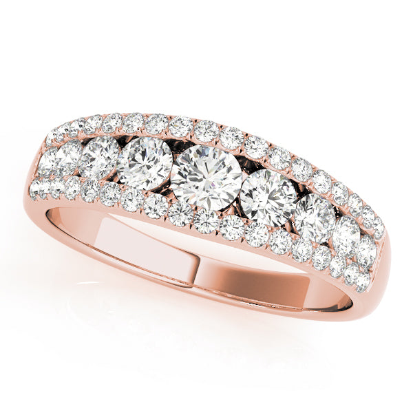 Round Fashion Diamond Band · 0.86 ct tw