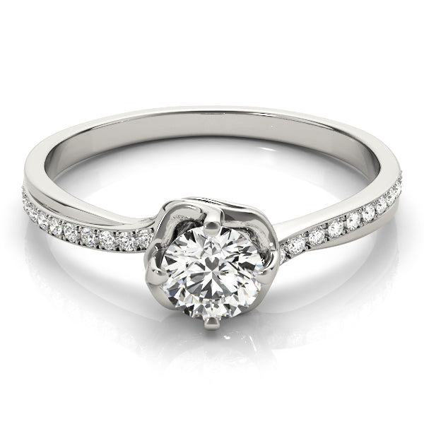 Round Diamond Engagement Ring · 0.41 ct tw