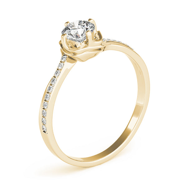 Round Diamond Engagement Ring · 0.41 ct tw