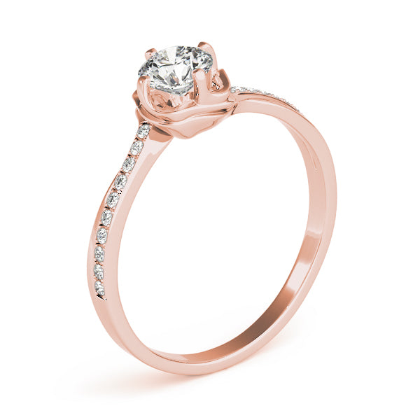 Round Diamond Engagement Ring · 0.41 ct tw