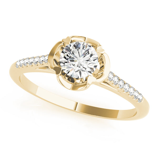 Round Diamond Engagement Ring · 0.36 ct tw