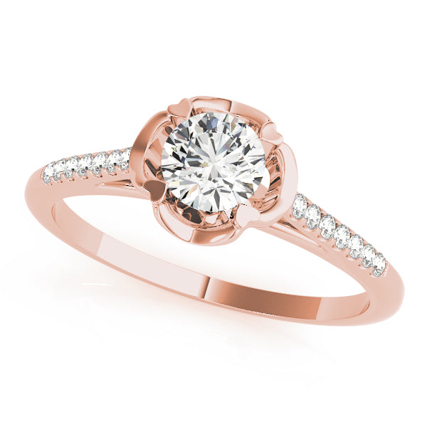 Round Diamond Engagement Ring · 0.36 ct tw