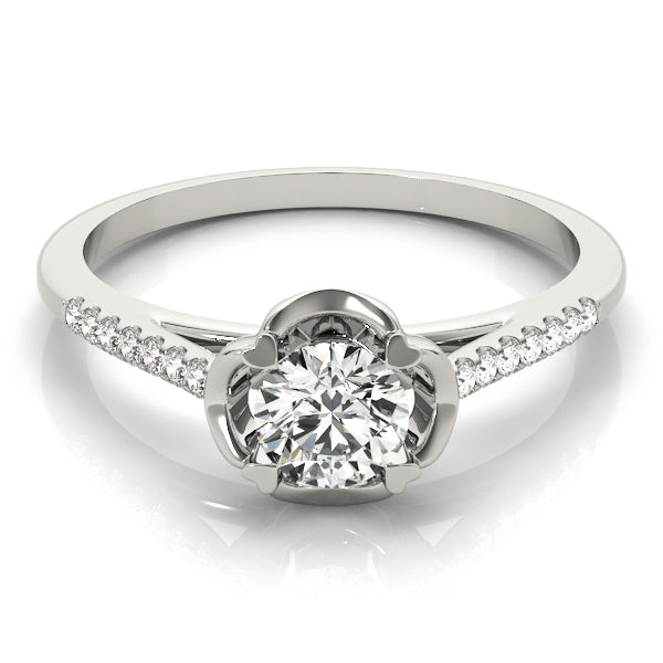 Round Diamond Engagement Ring · 0.36 ct tw