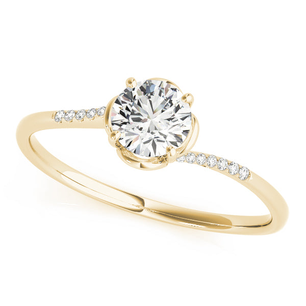 Round Diamond Engagement Ring · 0.34 ct tw