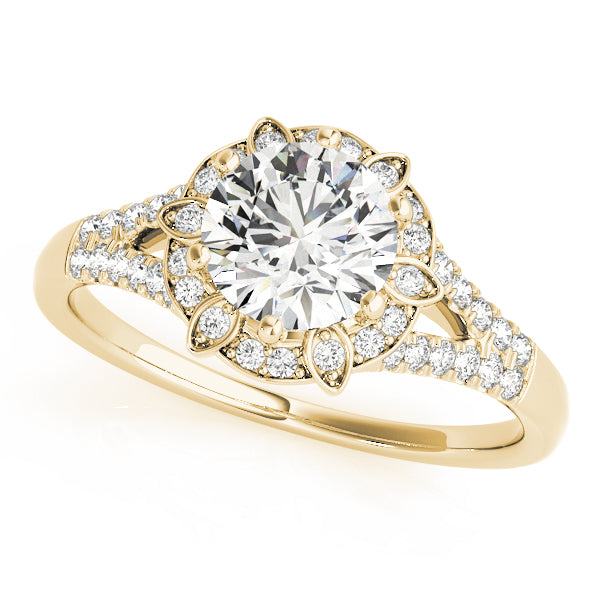 Round Diamond Engagement Ring · 0.96 ct tw