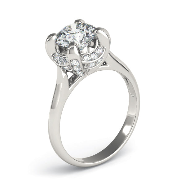 Round Diamond Engagement Ring · 0.92 ct tw