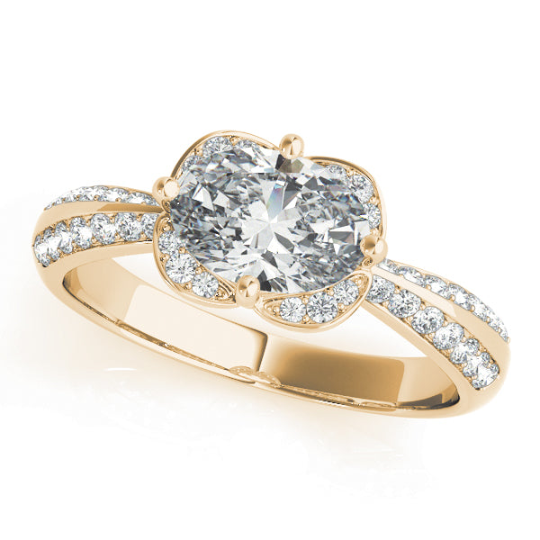 Oval Diamond Engagement Ring · 1.11 ct tw