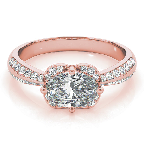 Oval Diamond Engagement Ring · 1.11 ct tw