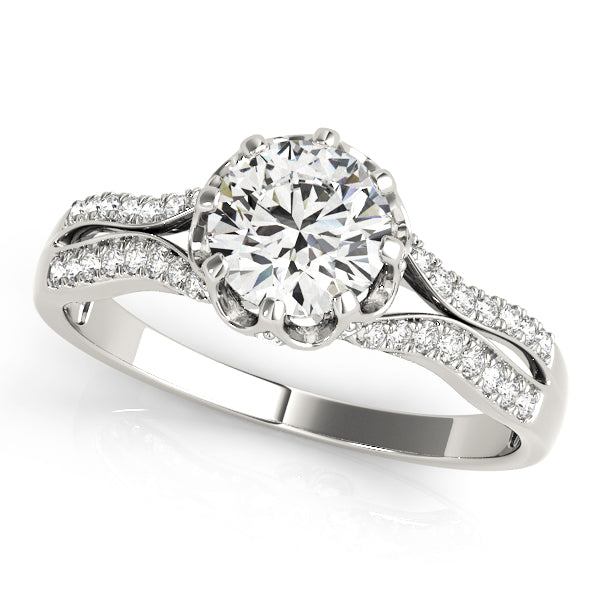 Round Diamond Engagement Ring · 0.93 ct tw